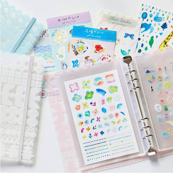 Kingjim- Otona Sticker File Binder