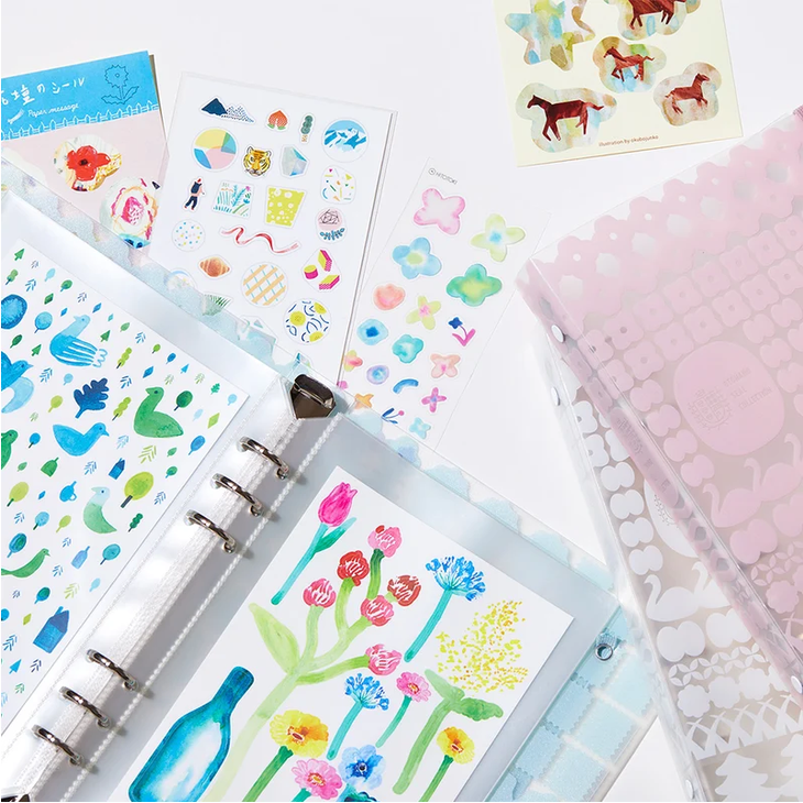 Kingjim- Otona Sticker File Binder