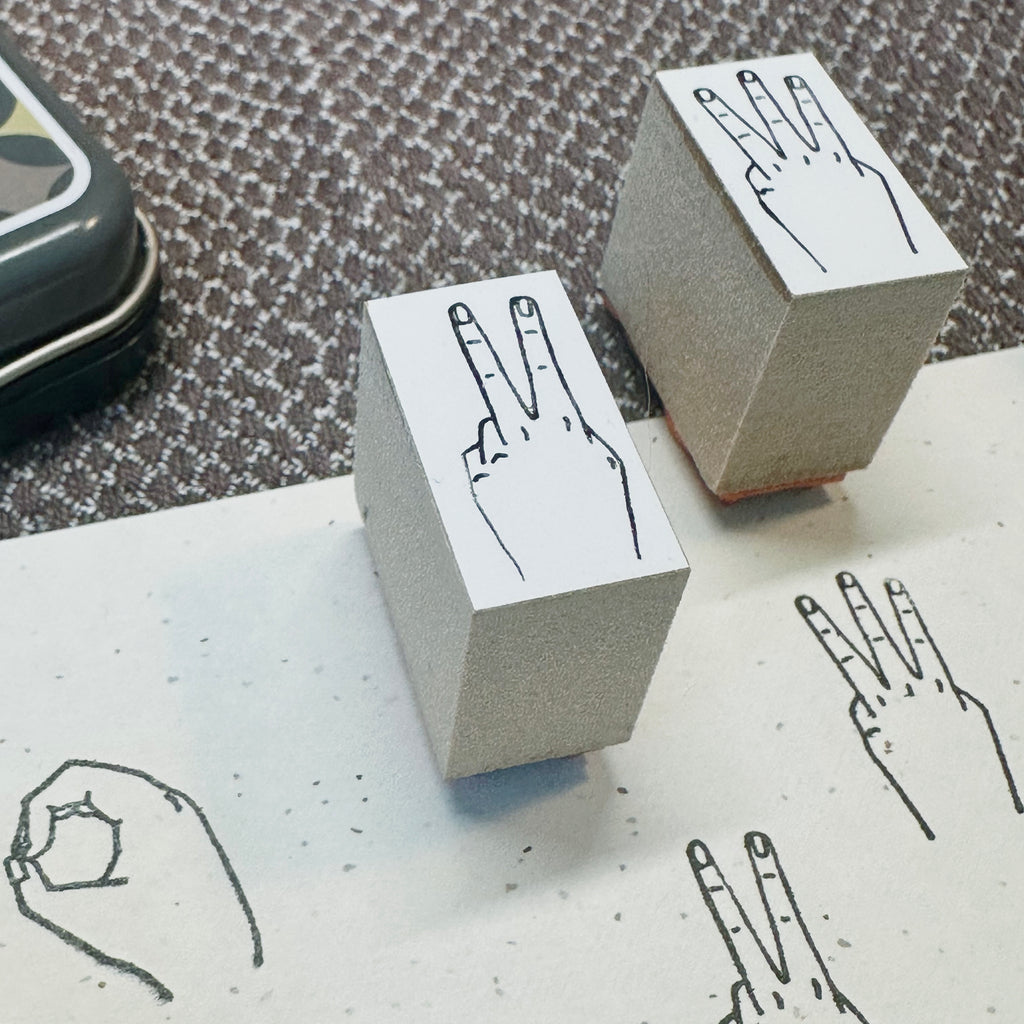 36 Sublo - Number by Hand Stamps