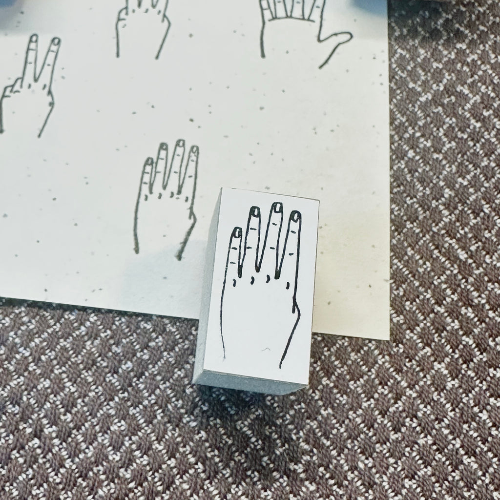 36 Sublo - Number by Hand Stamps