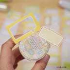 【Wanle Studio】Sticker Roll - Tiny Rainbow Frames