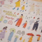 【Wanle Studio】Sticker Roll - Today's Rain