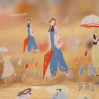 【Wanle Studio】Sticker Roll - Today's Rain