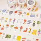【Wanle Studio】Washi Sticker Roll - Sign