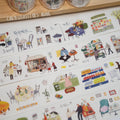 【Wanle Studio】 Washi Sticker Roll - My Daily Life