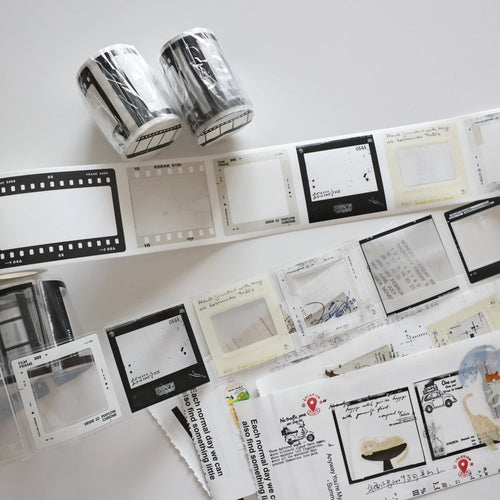 【Two Raccoons】Sticker Roll - Photo Film