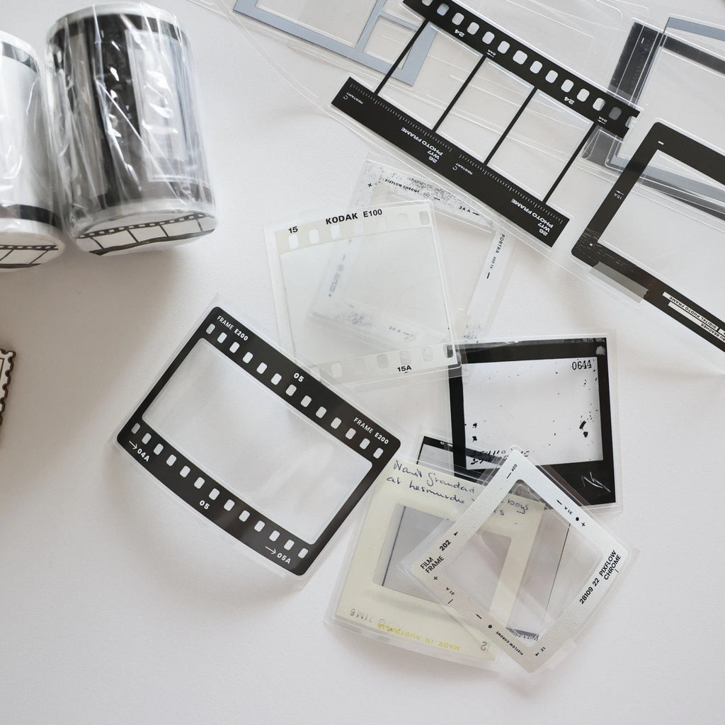 【Two Raccoons】Sticker Roll - Photo Film