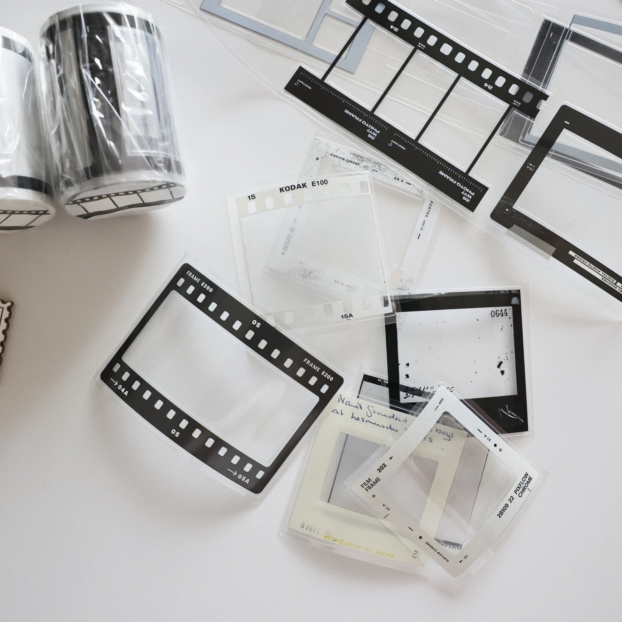 【Two Raccoons】Sticker Roll - Photo Film