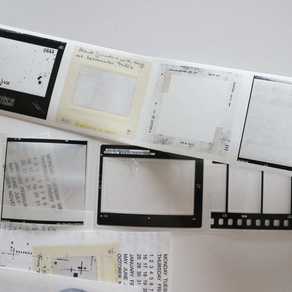 【Two Raccoons】Sticker Roll - Photo Film