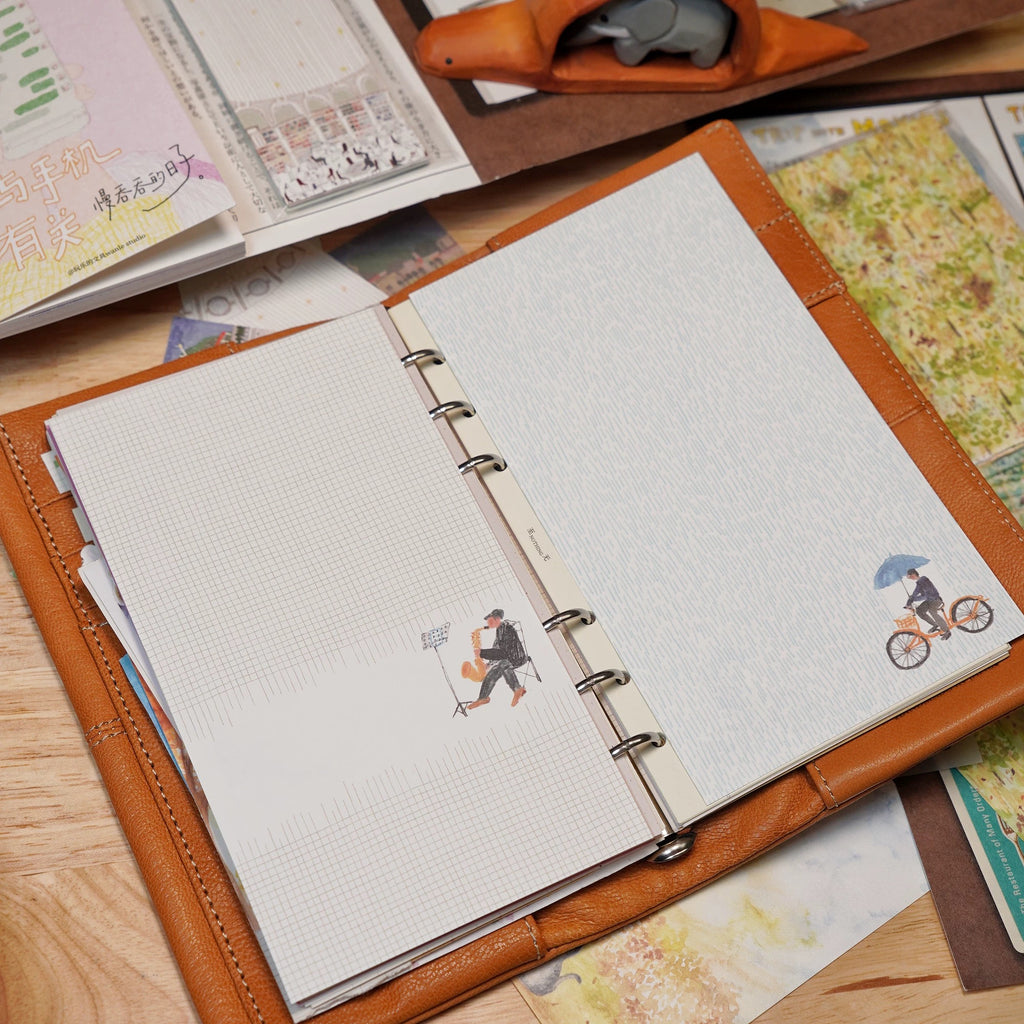 【Wanle Studio】Personal Slim Size Insert - People on the Street