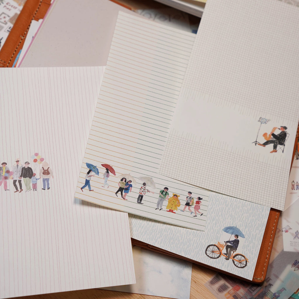 【Wanle Studio】Personal Slim Size Insert - People on the Street