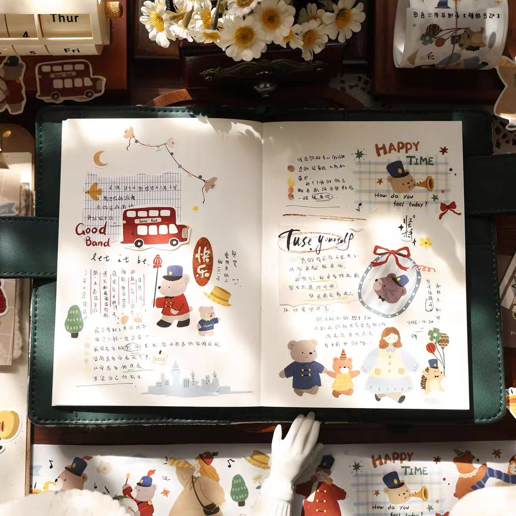 【Yi'er Studio】- Ode to Joy -  Kiss-cut Tape