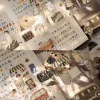 【Yi'er Studio】- Travel Log- Kiss-cut Tape