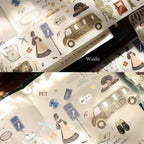 【Yi'er Studio】- Travel Log- Kiss-cut Tape