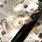 【Yi'er Studio】- Travel Log- Kiss-cut Tape