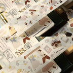 【Yi'er Studio】- The Stationery Planet- Kiss-cut Tape