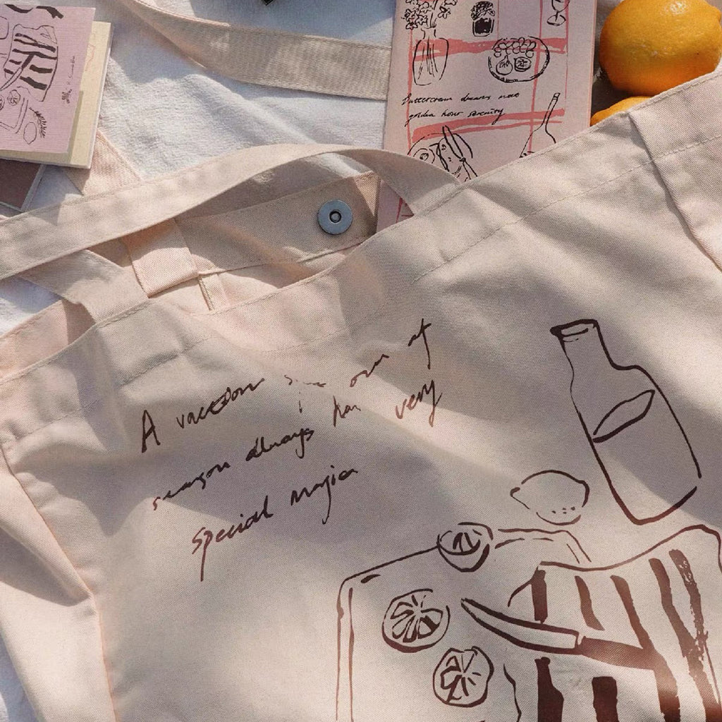 【Square Studio】Long Vacation Collection · Slouchy Tote