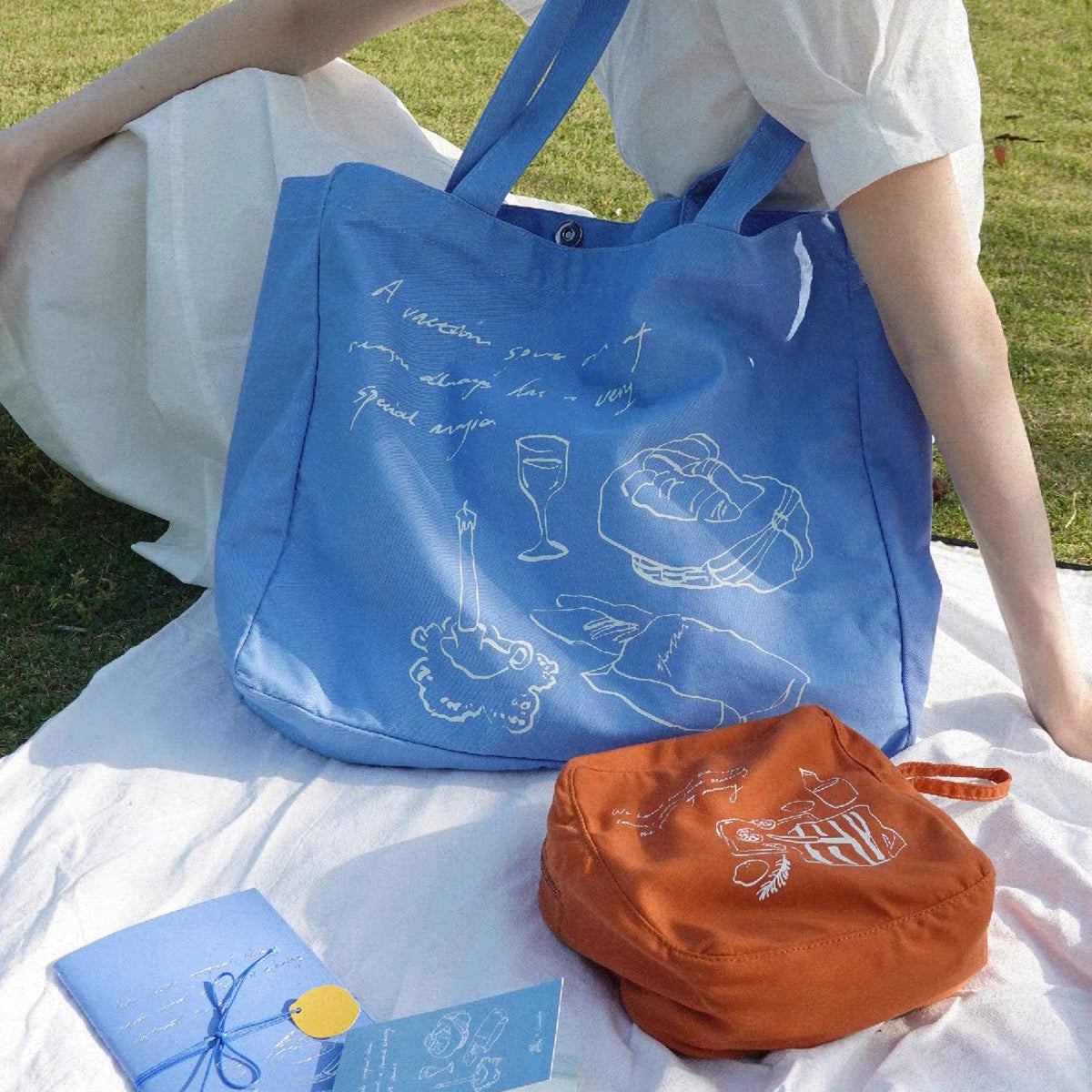 【Square Studio】Long Vacation Collection · Slouchy Tote