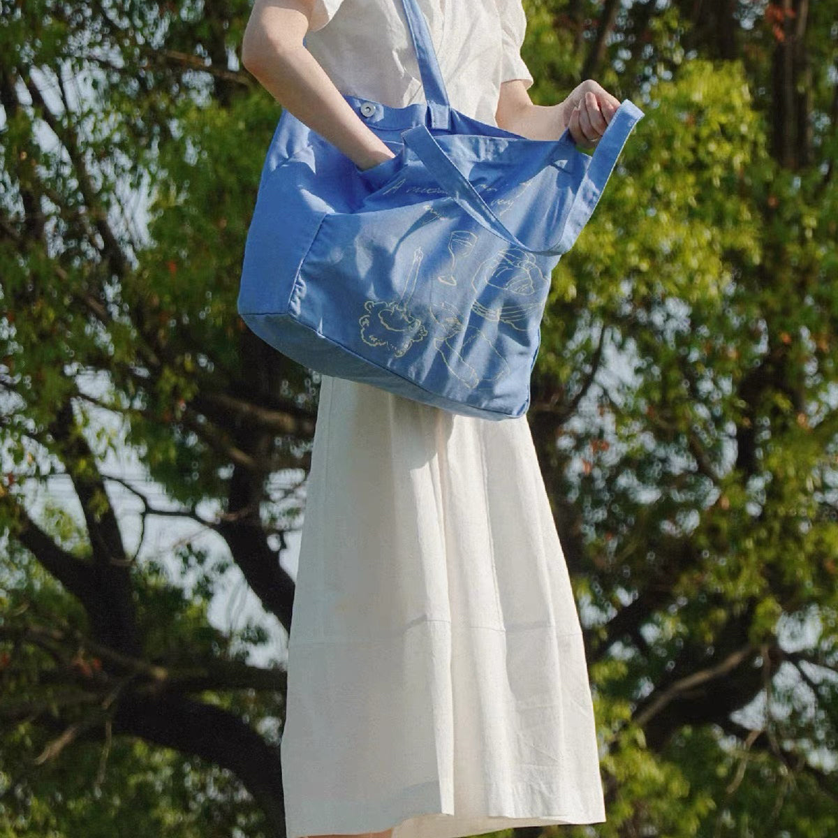【Square Studio】Long Vacation Collection · Slouchy Tote