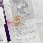 【Partialafra】Travel Log Series Wooden Stamp