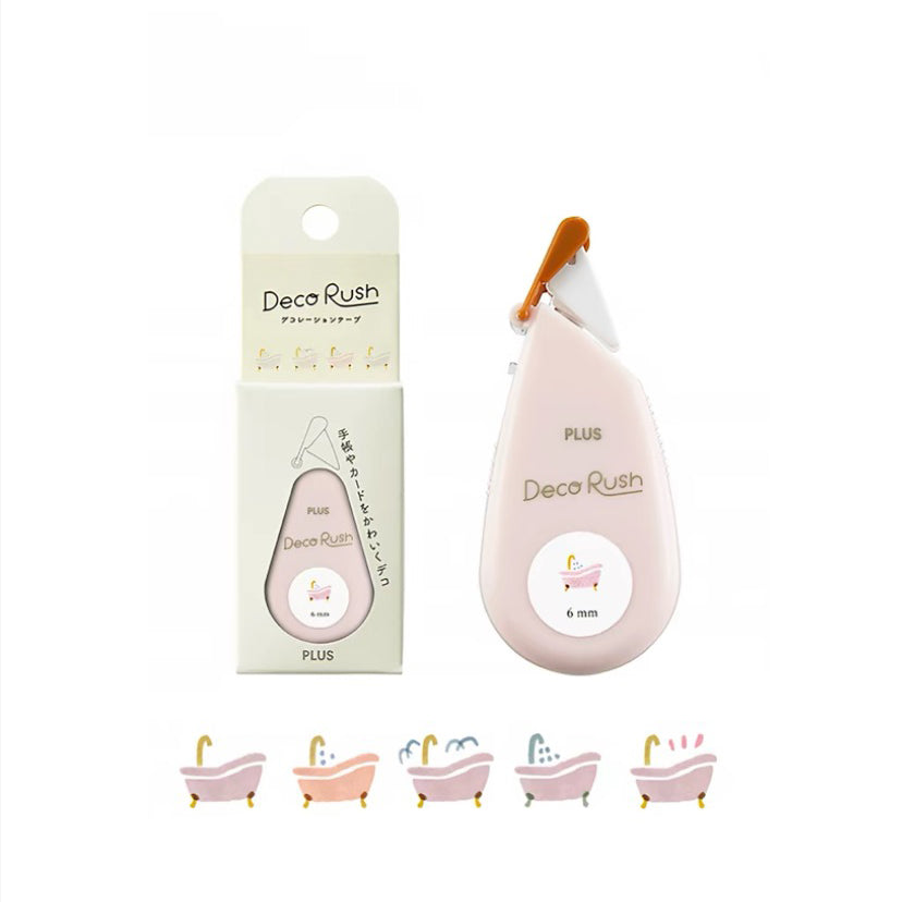 【PLUS】PETIT DECO RUSH Tape - 6mm