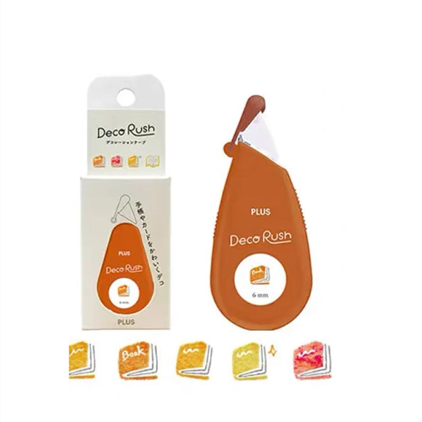 【PLUS】PETIT DECO RUSH Tape - 6mm