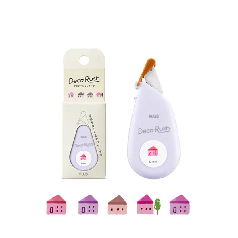 【PLUS】PETIT DECO RUSH Tape - 6mm
