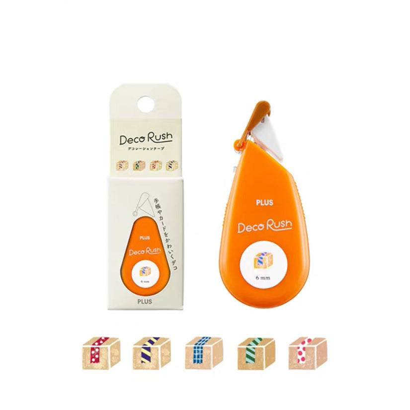 【PLUS】PETIT DECO RUSH Tape - 6mm
