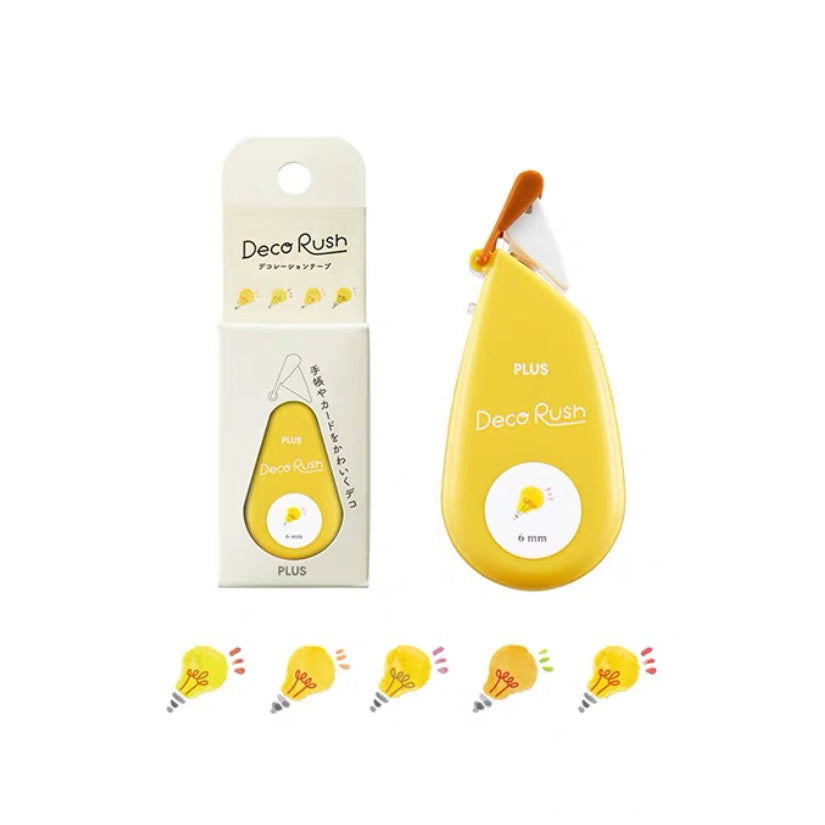 【PLUS】PETIT DECO RUSH Tape - 6mm