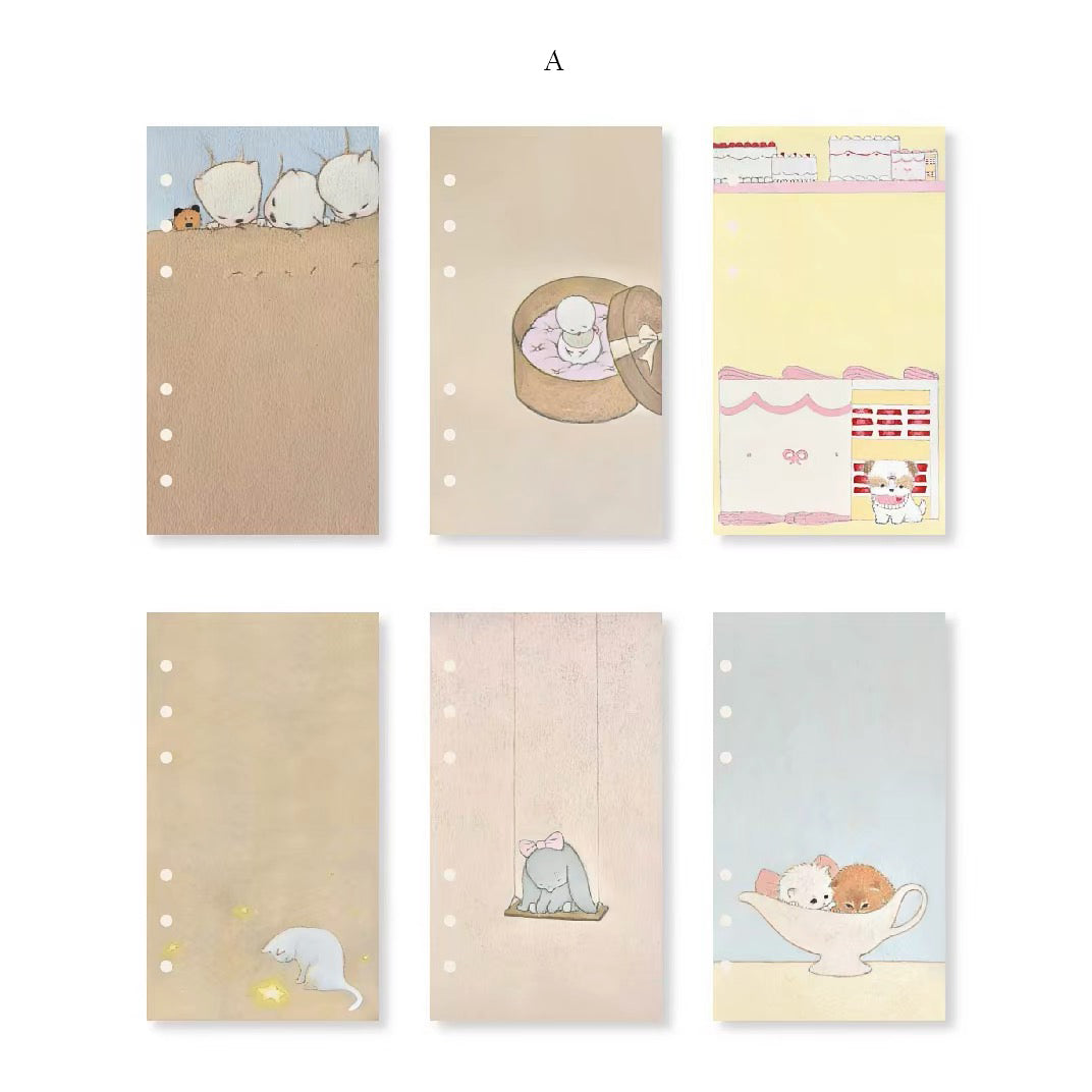 【Square Studio】- Warm & Fuzzy Feelings A6 Personal Refill Insert