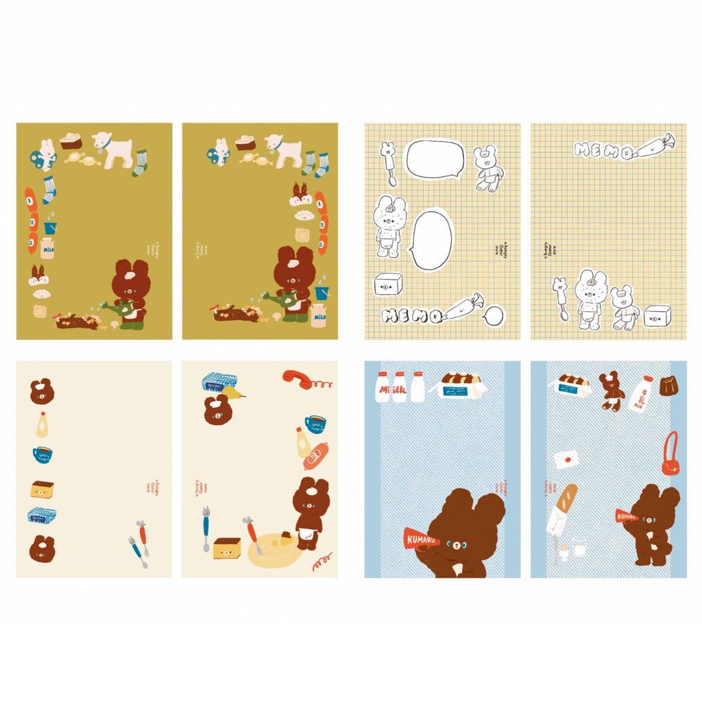 【Daydream】- Spring Series Loose Leaf Refills: Kumaru Bear Collection