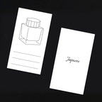 Wearingeul- Ink Color Chart Card- Vertical