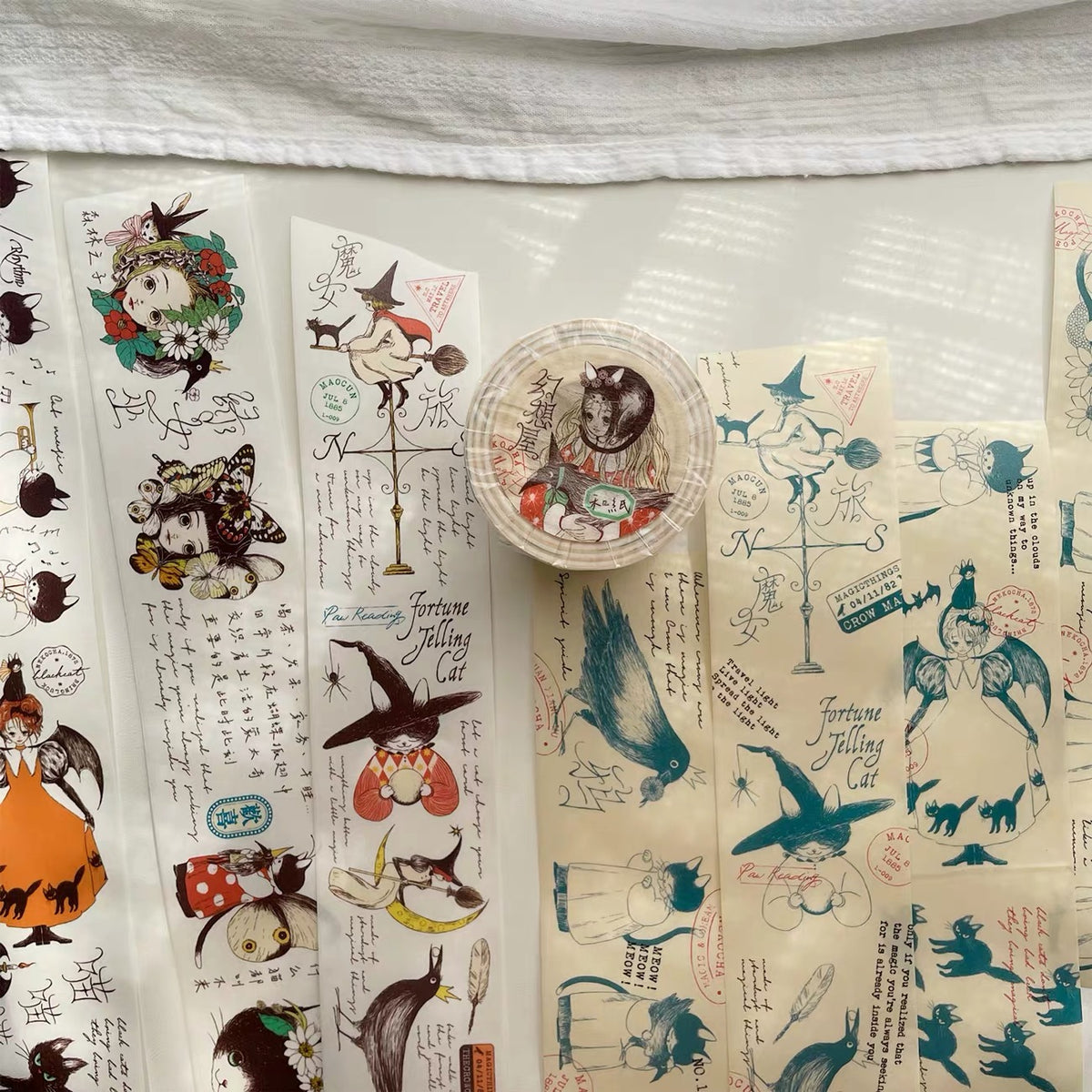 【NECOCHA】Fantasy House - Kraft Paper Washi Tape