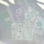【NECOCHA】"Poetry of Life" Date Memo Pad/ Pocket A7 Refills