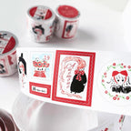 【NECOCHA】Kiss-Cut Postage Tape Sticker Roll