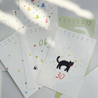 【NECOCHA】"Poetry of Life" Date Memo Pad/ Pocket A7 Refills
