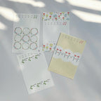【NECOCHA】"Poetry of Life" Date Memo Pad/ Pocket A7 Refills