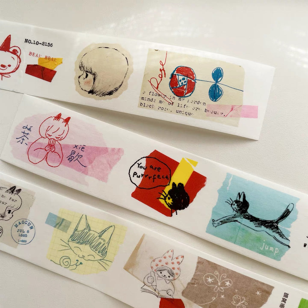 【NECOCHA】The Purr-Gallery Exhibition Washi Tape