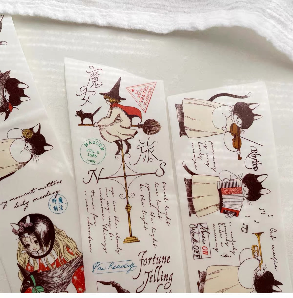 【NECOCHA】Fantasy House - Kraft Paper Washi Tape