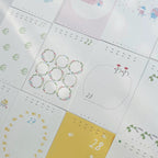 【NECOCHA】"Poetry of Life" Date Memo Pad/ Pocket A7 Refills