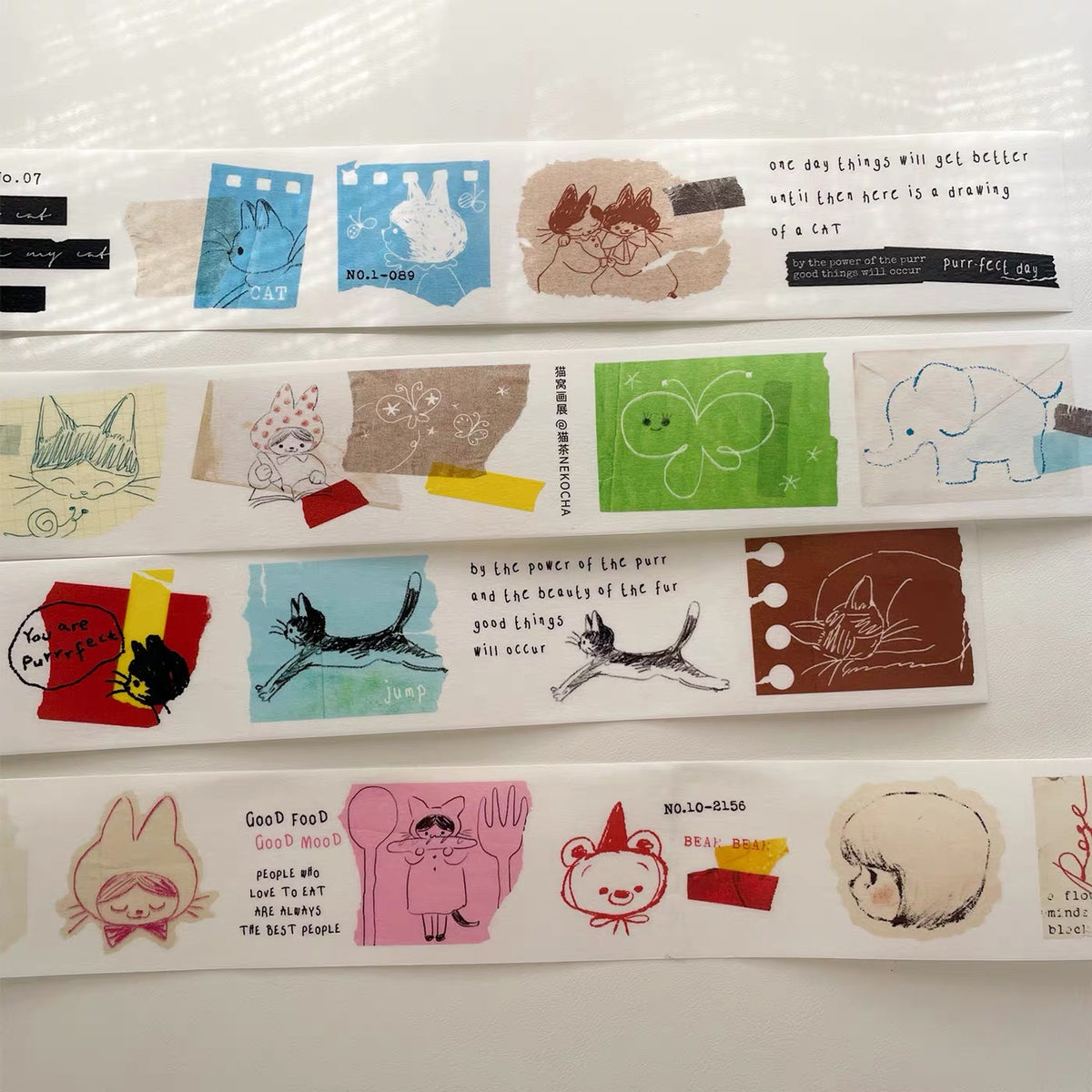 【NECOCHA】The Purr-Gallery Exhibition Washi Tape