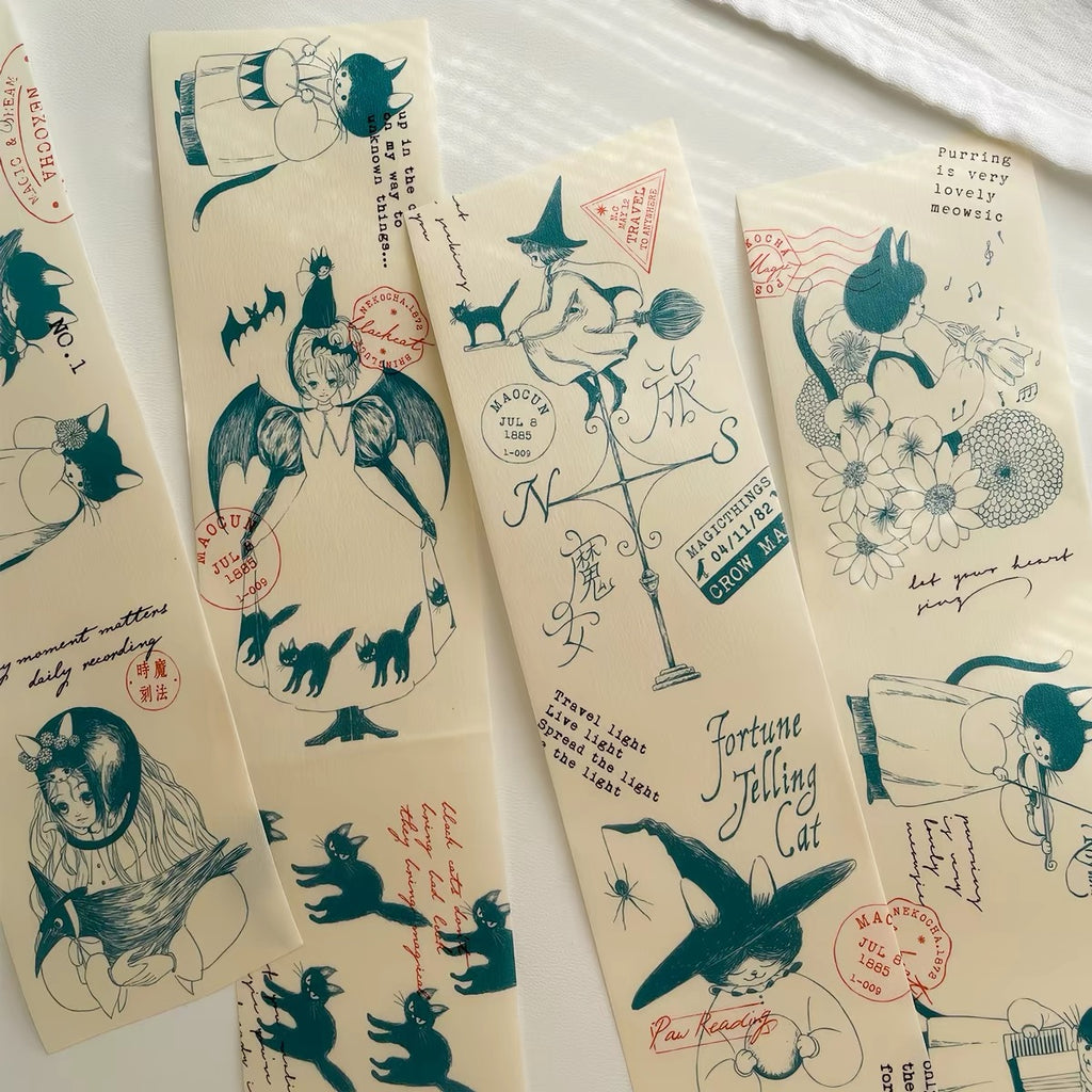 【NECOCHA】Fantasy House - Kraft Paper Washi Tape