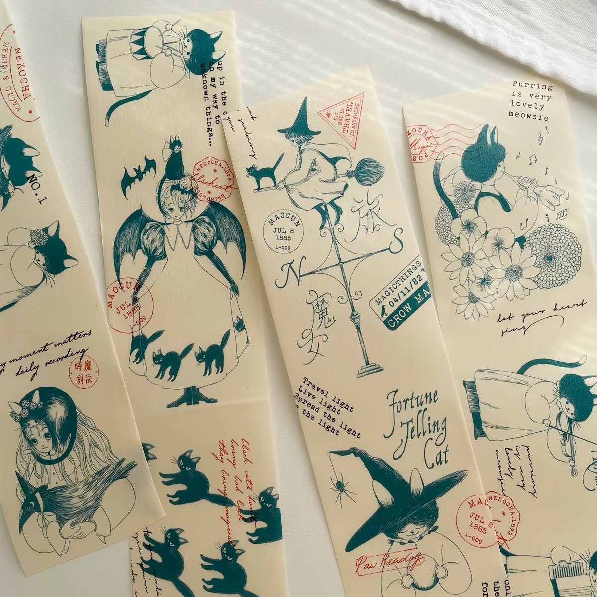 【NECOCHA】Fantasy House - Kraft Paper Washi Tape