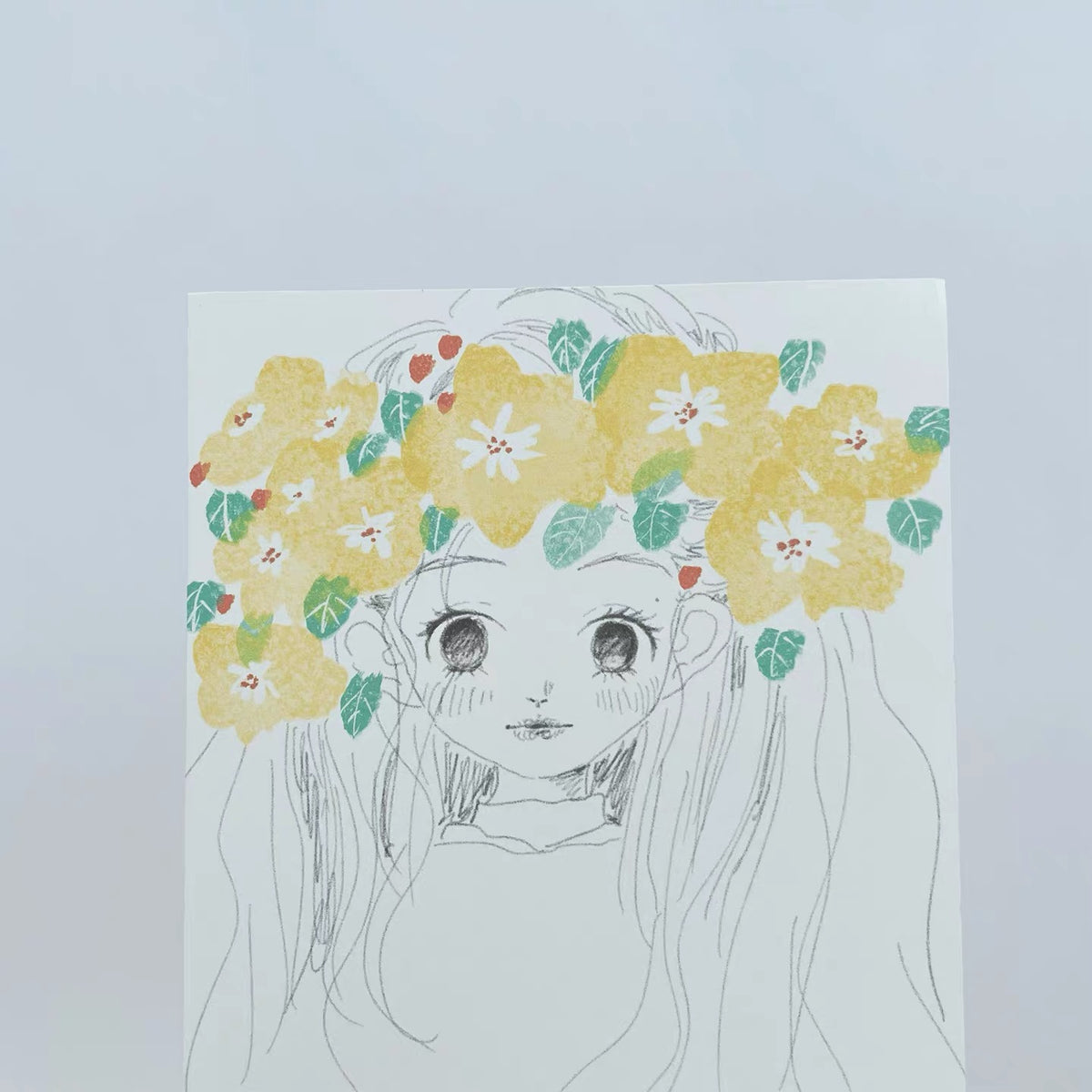 【NECOCHA】 Memo Pad- Flower