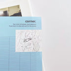 【NECOCHA】Memo Pad - The Quiet Corner