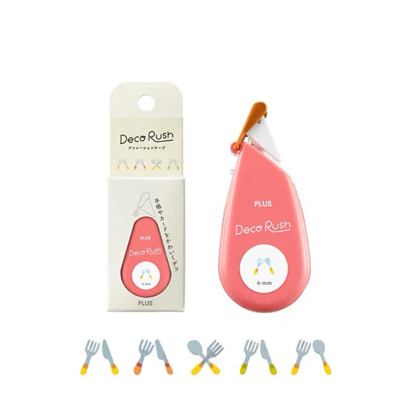 【PLUS】PETIT DECO RUSH Tape - 6mm