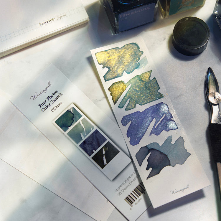 Wearingeul- Four Photos Color Swatch (White)