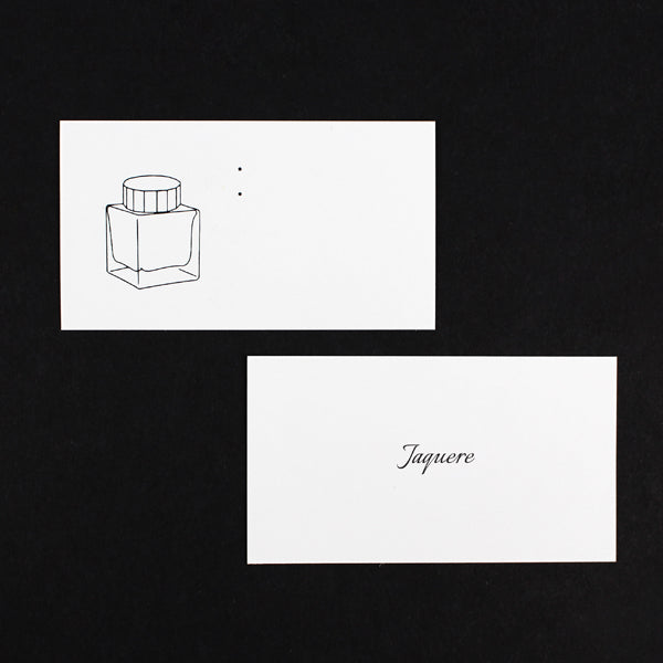 Wearingeul- Ink Color Chart Card- Horizontal