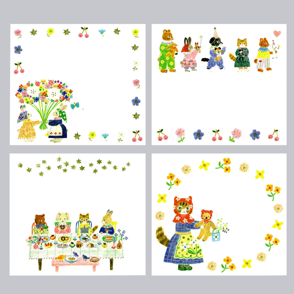 [Aiko Fukawa] Block Memo - Prepacked Mini Set