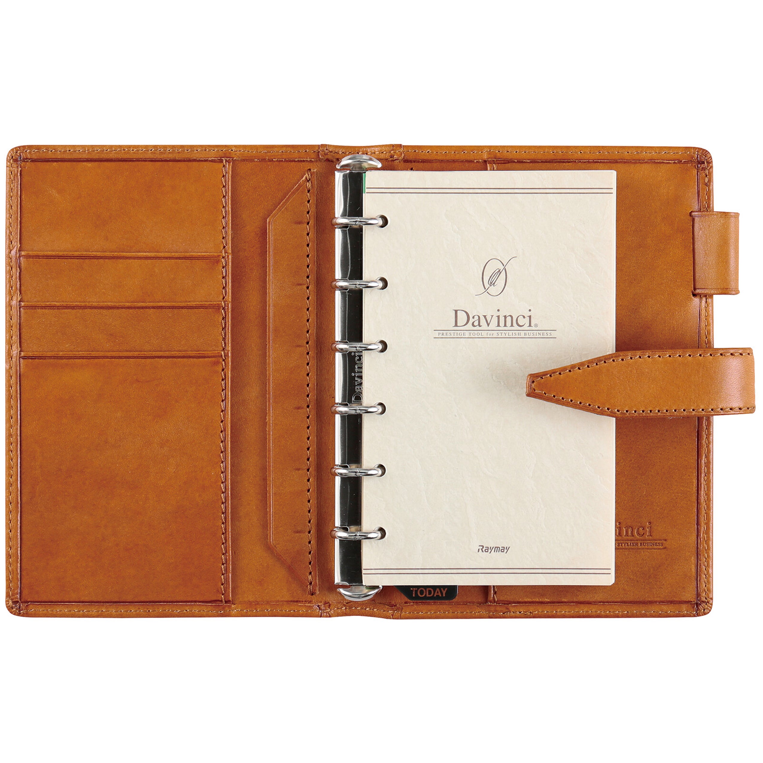 【Raymay Fujii】- Da Vinci Grande Roroma Classic System Notebook — Pocket Size